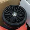 Jetson 3-Wheel Light-Up Kick Scooter, Lights on Stem & Wheels, Height Adjustable Handlebar, Rear Brake, Foldable, Ages 3+ (Jupiter Mini Red)