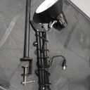 Acrobat Tertial Table Lamp 360° Motion Clamp Desk Lamp with Black Bulb