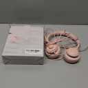 USB Headset with Microphone for PC, On-Ear Computer Laptop Headphones with Noise Cancelling Mic in-line Control for Home Office Online Class Zoom (USB+3.5mm, Pink)