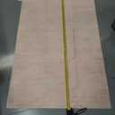 Small Rugs for Bedroom,Boho Abstract Modern Washable Non Slip Cute Area Rug for Kitchen Entryway,Pink (2' x 3' (Rectangular))