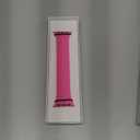 Magnetic Silicone Band Compatible with Apple Watch Band 38mm 40mm 41mm 42mm 44mm 45mm 46mm 49mm Women Men, Soft Waterproof Sport Strap for iWatch Series 11 10 9 8 7 6 5 4 3 2 1 SE Ultra (Hot Pink)