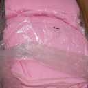 Newwiee 24 Pcs Fleece Throw Blankets Bulk 50'' x 60'' Oeko-tex Standard 100 Certified Spring Outdoor Wedding Guest Blankets Lightweight for Sleepover Donation Lap Pet Sofa Home (Light Pink/White)