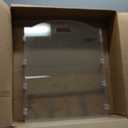 Acrylic Dog Playpen for House 3 Panel 60" W x 24" H Foldable Dog Gate Indoor with Handles, Free-Standing Pet Fence Clear Dog Pen for Small Dogs Puppy Cat Rabbit Accessories