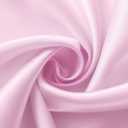 Horbaunal 12 Pack Light Pink Satin Table Runner 12 x 108 Inch, Smooth Table Runners for Wedding Banquets Birthday Party