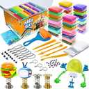 ESSENSON Modeling Clay Kit - 36 Colors Air Dry Magic Clay, DIY Molding Clay with Sculpting Tools, Kids Art Crafts Best Gift for Boys & Girls Age 3-12 Year Old
