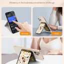 2 x Kidcube Phone Stand Compatible with Magsafe - Magnetic Stand Cell Phone Grip Finger Kickstand Slot Card Holder for Back of Phone Cute Flower Girly Kawaii Women Girls for iPhone 16/15/14/13/12 Series