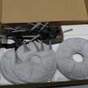 Accessories Kit for Dreame X40 Ultra L40 Ultra MOVA P10 Pro Ultra Robot Vacuum Cleaner, 2 Main Brushes, 4 HEPA Filters, 4 Mop Pads, 4 Vacuum Bags, 6 Side Brushes, 1 Cleaning Brush, 1 Screwdriver