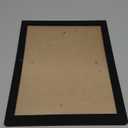 upsimples 8x10 Picture Frame, Display Pictures 5x7 with Mat or 8x10 Without Mat, Wall Hanging Photo Frame, Black, 1 Pack