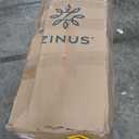 ZINUS 12 Inch King Green Tea Memory Foam Mattress [New Version], Fiberglass free, Medium Firm Feel, Zoned Pressure Relief, Certified Safe Foams & Fabric, Mattress in A Box (White)