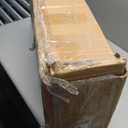 Shoe Storage Cabinet with Handmade Rattan Drawers, Freestanding Shoe Organizer Cabinet with Solid Wood Legs, Narrow Shoe Cabinet Storage for Entryway, Rustic Slim Shoe Rack Cabinet (Grey) (Width - 31.5 inches)