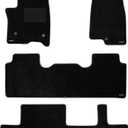 WENNEBIRD Superior Carpet Floor Mats for 2021-2026 Chevrolet Suburban 8 Seats (Not for 7 Seats), 0.6-Inch Ultra-Thick, Noise-Reducing, All-Weather Waterproof Anti-Slip 4-Pc Set