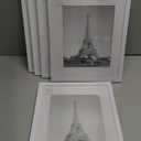 upsimples 11x14 Picture Frame Set of 5, Display Pictures 8x10 with Mat or 11x14 Without Mat, Wall Gallery Photo Frames, White