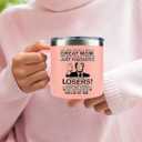 2 x Christmas Gifts For Mom From Daughter, Son - Great Mom Coffee Mug on Birthday, Mothers Day - Christmas Gifts for mom, Wife, Women - 14Oz Stainless Steel Moms Coffee Mug