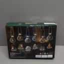 2025 Light-Up Christmas Ornament Building Kit  647 PCS Holiday Building Blocks Set for Kids and Adults, Featuring Gingerbread House, Santa, Reindeer, Polar Bear, Nutcracker Soldier & Penguin (Green)