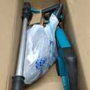 Brushless Lawn Edger Compatible with Makita 18v Battery, Electric Cordless Edger/Trencher (Tool ONLY) 9 Blade, 3 Position Adjustable Depth, 180 Handle, Lightweight with Rear Wheel for Landscaping