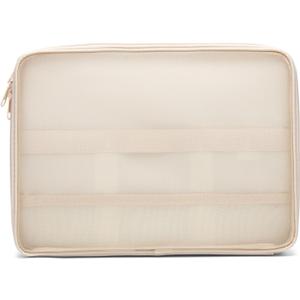 CONMOTO Laptop Case Sleeve,13 inch 15inch Computer Carrying Bag Laptop Sleeve Compatible for MacBook Air/Pro, HP, Dell, Lenovo, Acer (Beige)