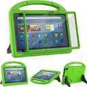 Tablet 11 inch Case for KidsNot Fit for Sony iPad 11 inch Tablets, Patamiyari Light Weight Shock-Absorption Kids Case with Screen Protector Stand Handle -Green