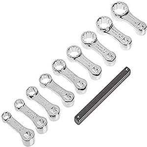 Stanley Proto J5100 3/8" Drive SAE Torque Adapter Set, 12 Point, 9PC
