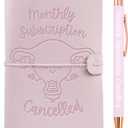 InnoBeta Hysterectomy Gifts for Women, Journal Notebook with Pen, Refillable Sketchbook, Travel Diary, Lined Planner, 7x5 Inches, Pink