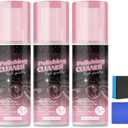 3Pcs Car Interior Cleaner,Polishing Cleaner Car Interior,All Purpose Interior Detail Spray, All Purpose Cleaner for Rubber, Leather
