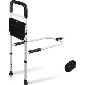 Panta Bed Rails for Elderly Adults Safety, Adjustable Bed Assist Rails for Seniors, Black