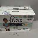 Pampers Pure Baby Diapers, Size 4 (22-37 lbs), 108, Up to 100% Leakproof, Premium Hypoallergenic Soft Diapers