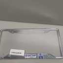 NCAA License Plate Frame Silver