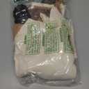 Huukeay 3 Pack Women's Ribbed Mock Turtleneck Shirts Cotton Long Sleeve Tops Lettuce Trim Slim Fit Soft Tees for Layering (Medium, Cream, Cookie, Mocha)