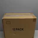 ARSTPEOE 12 Pack Upgrade Harder Shoe Organizer, Shoe Storage with Magnetic Front Door, Clear Shoe Boxes Foldable Space-Saving Shoe Rack for Sneaker Boot Container, Black