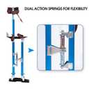 Painting Drywall Stilts,Adjustable Aluminum Tool Stilt for Plastering,24" - 40" Sheetrock Stilts,Professional Drywall Stilts, Blue
