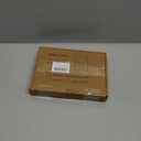 6x8 Picture Frame Wood Natural Solid Teak Photo Frames with 4x6 Mat, Handcrafted Wooden Frame for Tabletop or Wall Mounting Display