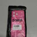 Designed for iPhone 17 Pro Max Case with Wrist Strap Elegant Bow Ribbon Design with Adjustable Wristband Shockproof Soft TPU Camera Protection Phone Cover for Women Girls - Hot Pink Bow