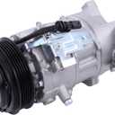 MOTOKU AC Compressor with Clutch Assembly for Cadillac ATS 2.0 2.5 2013-2019, CTS 2.0 2014-2019, Chevrolet Camaro 2.0 2016-2022