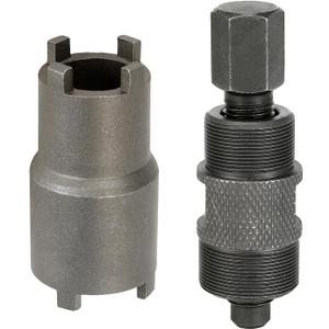 HIAORS GY6 Stator Magneto Flywheel Puller Removal Tool 24mm & 27mm and Clutch Lock Nut Spanner Tool Socket 20mm & 24mm for 50 125 150cc Motorcycle ATV Quad 4 Wheeler Pit Dirt Bike Scooter Parts