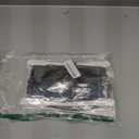 GCB 2Pack Black Metallic Tinsel Foil Fringe Curtains, Black Foil Curtain Backdrop, Photo Booth Props for Birthday Wedding Baby Shower Bachelorette Xmas Celebration Party Decorations Door Streamers