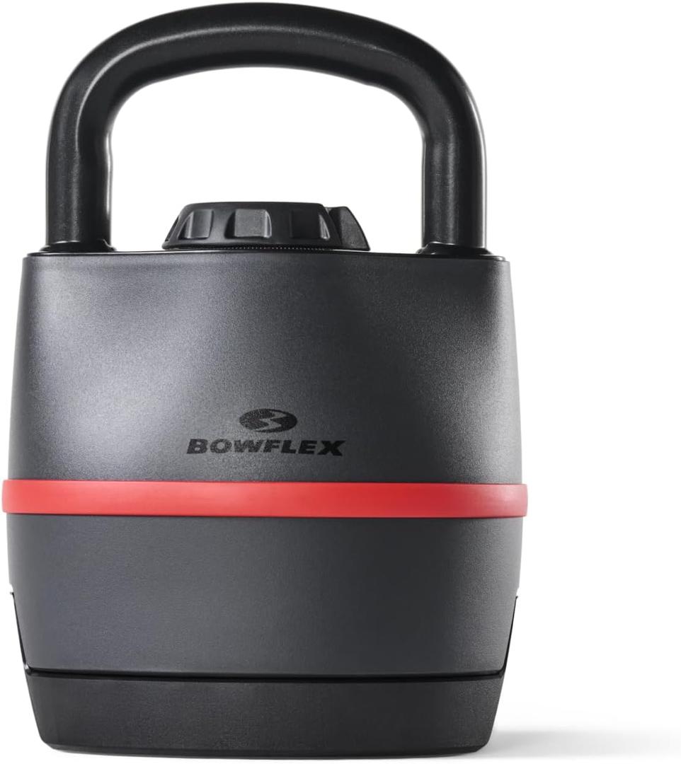 BowFlex SelectTech 840 Adjustable Kettlebell, Adjustable from 3.6 to 18 kg (8 to 40 lb)