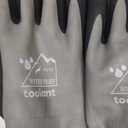 toolant 100% Waterproof Gloves for Men and Women, Winter Work Gloves for Cold Weather, Touchsreen, Thermal Gloves for Freezer Work, Fishing and Gardening, With Grip, Grey, X-Large