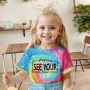 Kindergarten Shirt for Girls Boys First Day of School Tshirt Cute Little Kids Back to School Tee Tops (2-3T, Tie Dye1)