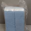 Amazon Basics Leak-Proof Dog and Puppy Potty Training Pee Pads with Quick-Dry 5-Layer Super Absorbent Design, Regular Size 22 x 22 inch, Blue & White, 100 Count