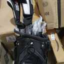 PGM 15 Pieces Men's Complete Golf Club Set for Right Handed Size: Length: Standard Style Name: 15 Pieces - Steel