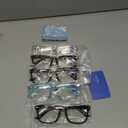 CCVOO Reading Glasses for Women, Eyeglasses, Blue Light Readers for Women, Computer Eye Glasses, Cheaters (*C1 Mix)