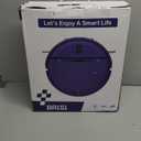 Robot Vacuum and Mop Combo, 2-in-1 Robot Vacuum Cleaner, Perfect for Pet Hair, Hard Floor and Carpet, Anti-Bump, Anti-Fall, App, Voice and Remote Control (Blue)