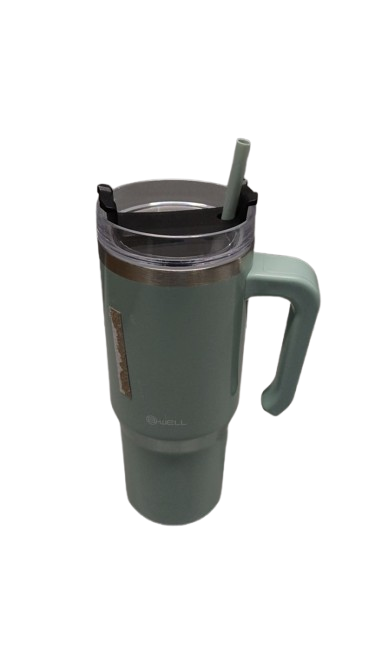 B-Well 30oz Stainless Steel Bottle Green