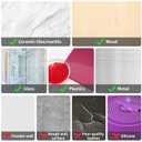 Strong Double Sided Tape Heavy Duty - 6 Pack 1 x 15 Flexible Double Sided Foam Tape for Automotive Use with Durable Adhesion, Applicable for Ceramic Tiles, Marble, Wood, Glass, Plastics, Metal