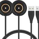 MCC 3 Magnetic Charging Cable 2 Pack, 3.3FT Fast Charging Cable with Magnetic Tip for Olight Baton 3/3 Pro/Baton 4 / Odin/Seeker 4 Flashlights
