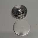 12 Pcs 304 Stainless Steel Biscuit Cutter Set - Round Cookie Cutters for Baking (1/2/3/4/5'') with Storage Box, Dough Pastry Cake Circle Cutting Ring Molds, Non-Rust, Dishwasher Safe & 1.5‘’ High