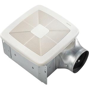 Broan-NuTone QT Series Very Quiet 110 CFM Ceiling Bathroom Exhaust Fan with Humidity Sensing, .4 Sones, ENERGY STAR Certified