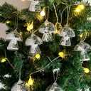 4Pcs Mini Disco Mushroom Hanging Ornaments Mirror Ball Decorations for Christmas Tree Party, Wedding Christmas Home New Year Unique Decor