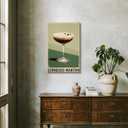 Vintage Cocktail Wall Art Espresso Martini Poster Funky Aesthetic Canvas Prints Retro Bar Cart Decor for Bar Bedroom 8x12inch Framed