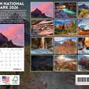 Zion National Park Calendar 2026 Utah Monthly Wall Calender 12 Month | American Made In The USA